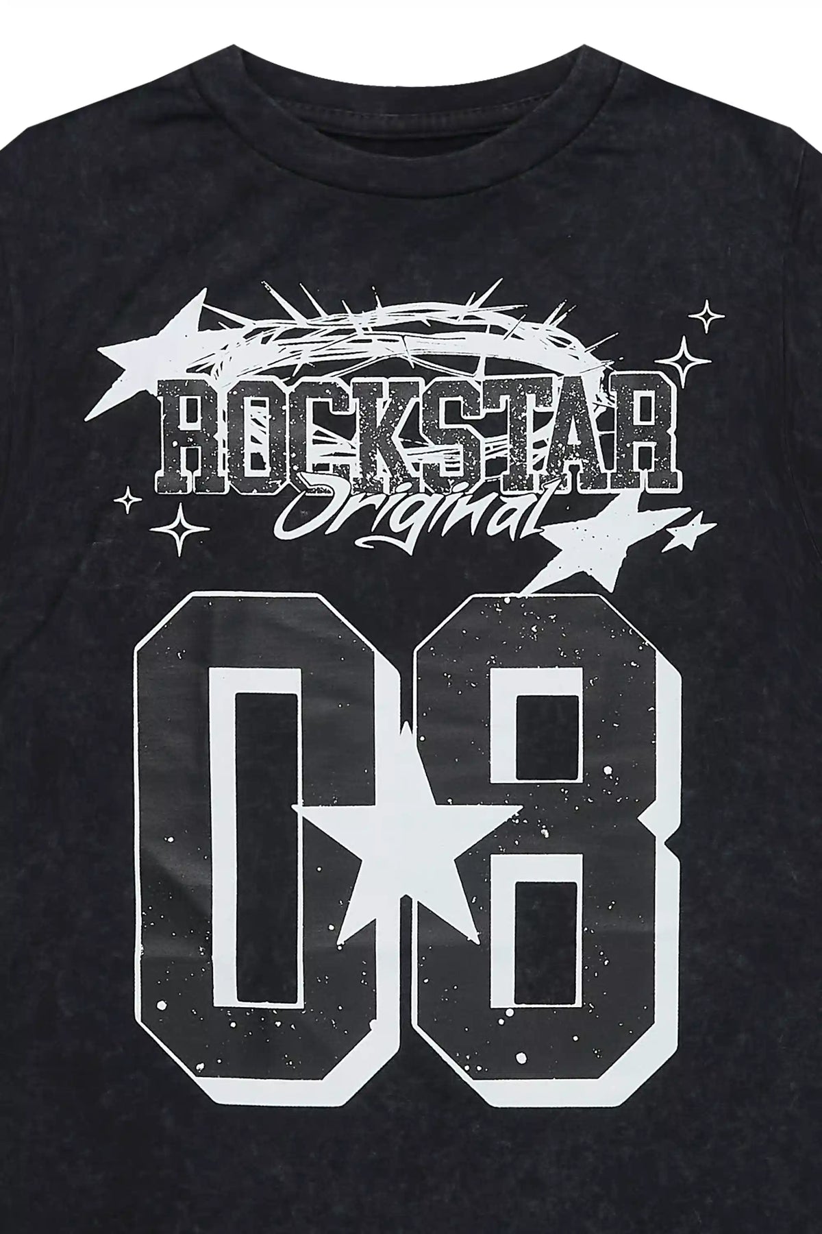 Boys Allstar Vintage Black Graphic T-Shirt