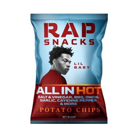 All In Hot (Lil Baby) Potato Chips - 2.5 OZ 60 Pack