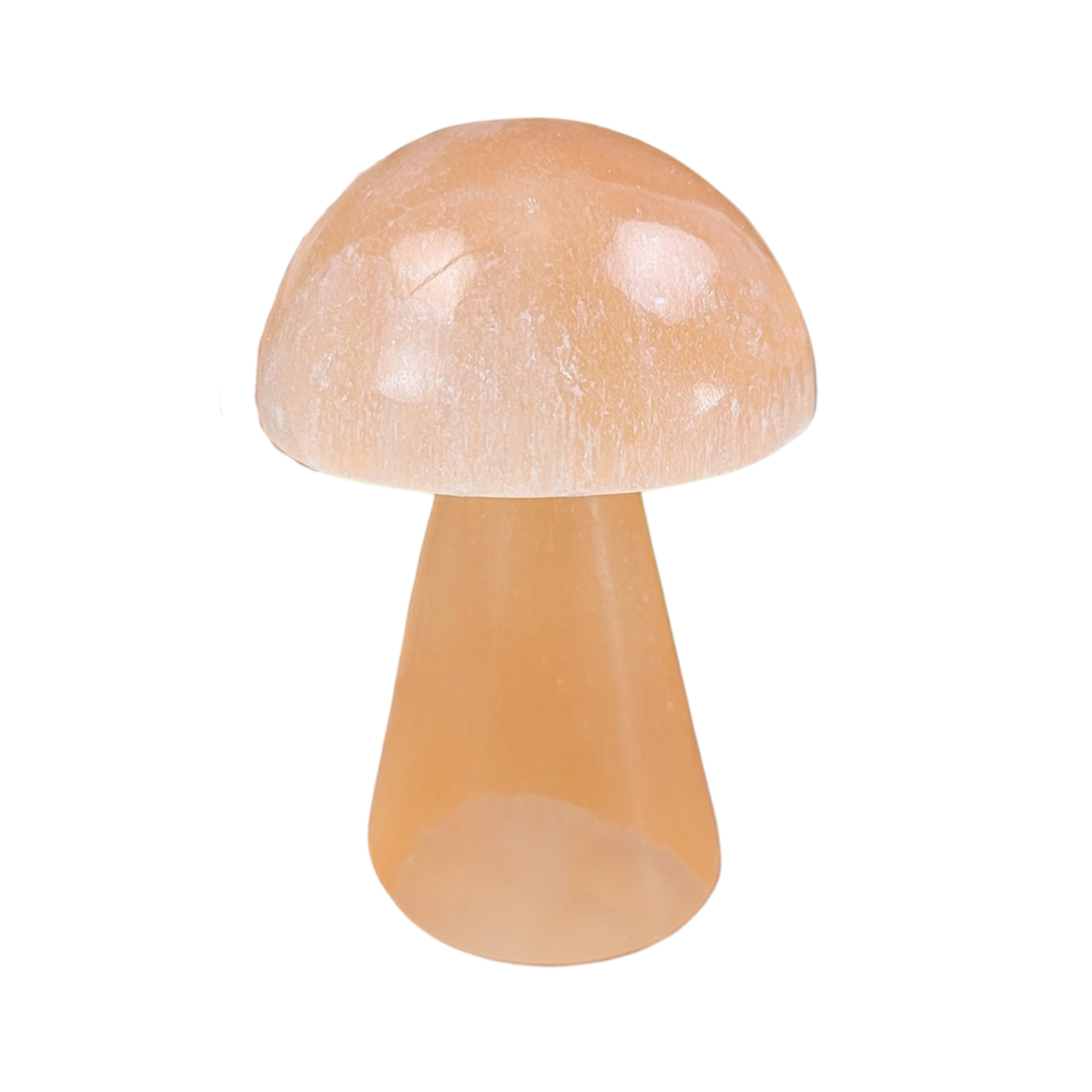 Orange Selenite Mushroom (Free Gift)