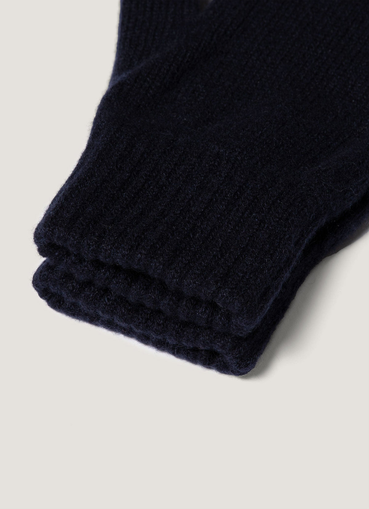 Cashmere Gloves In Navy Aglv9053 Buaa