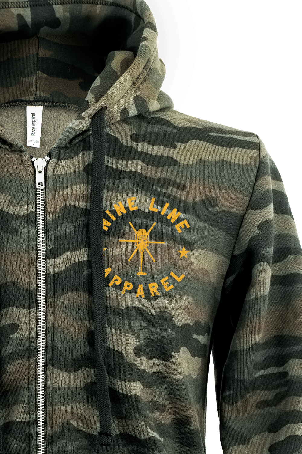 Camo Helo - Full Zip Hoodie
