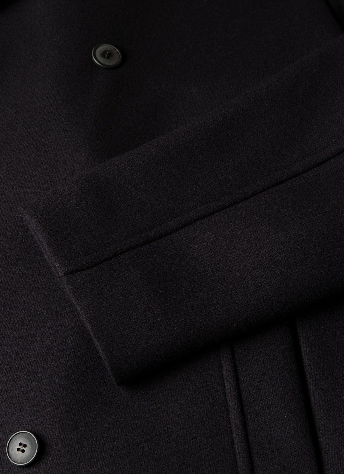 Mens Boiled Wool Pea Coat In Navy Mcoa7335 Buaa