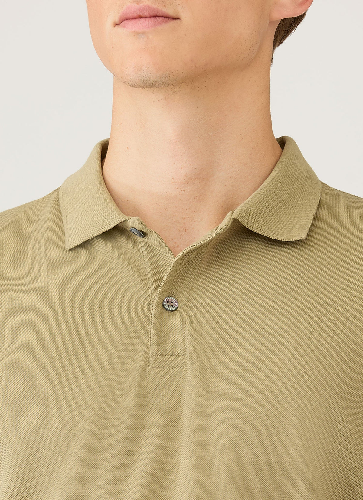 Mens Pique Polo Shirt In Pistachio Mpol1028 Gnix