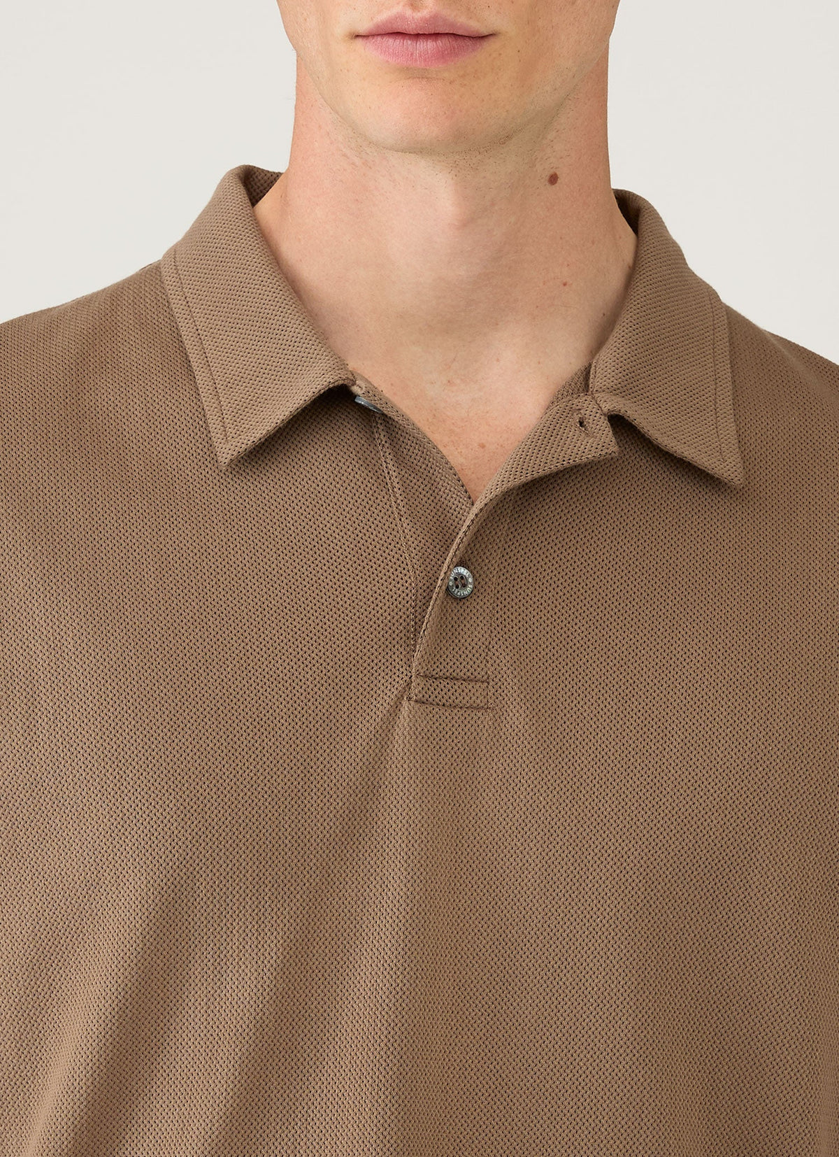 Mens Regular Fit Riviera Polo Shirt In Dark Cedar Mpol1076 Brgr