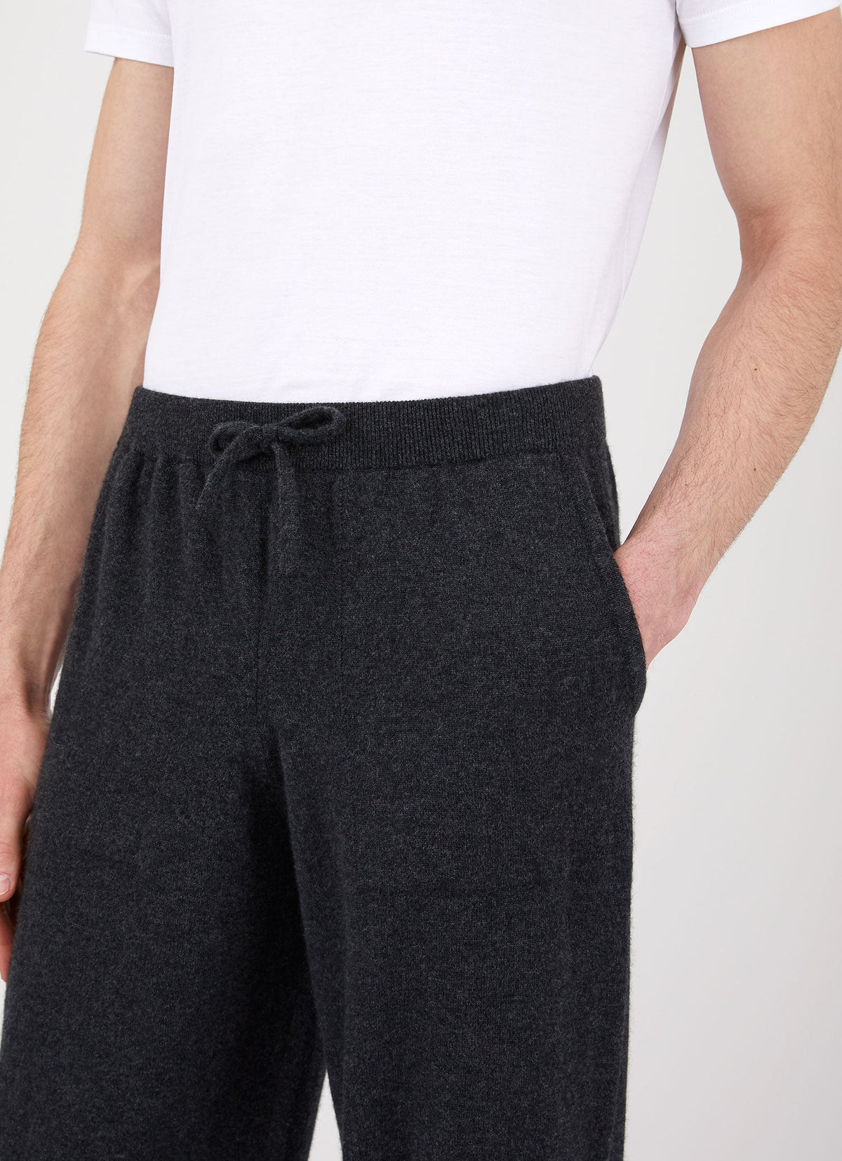 Men S Sweatpant In Charcoal Melange