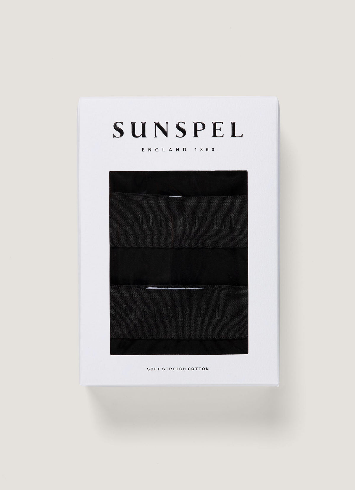 Mens Multipack Stretch Cotton Trunks In Black Packm45 Bkaa