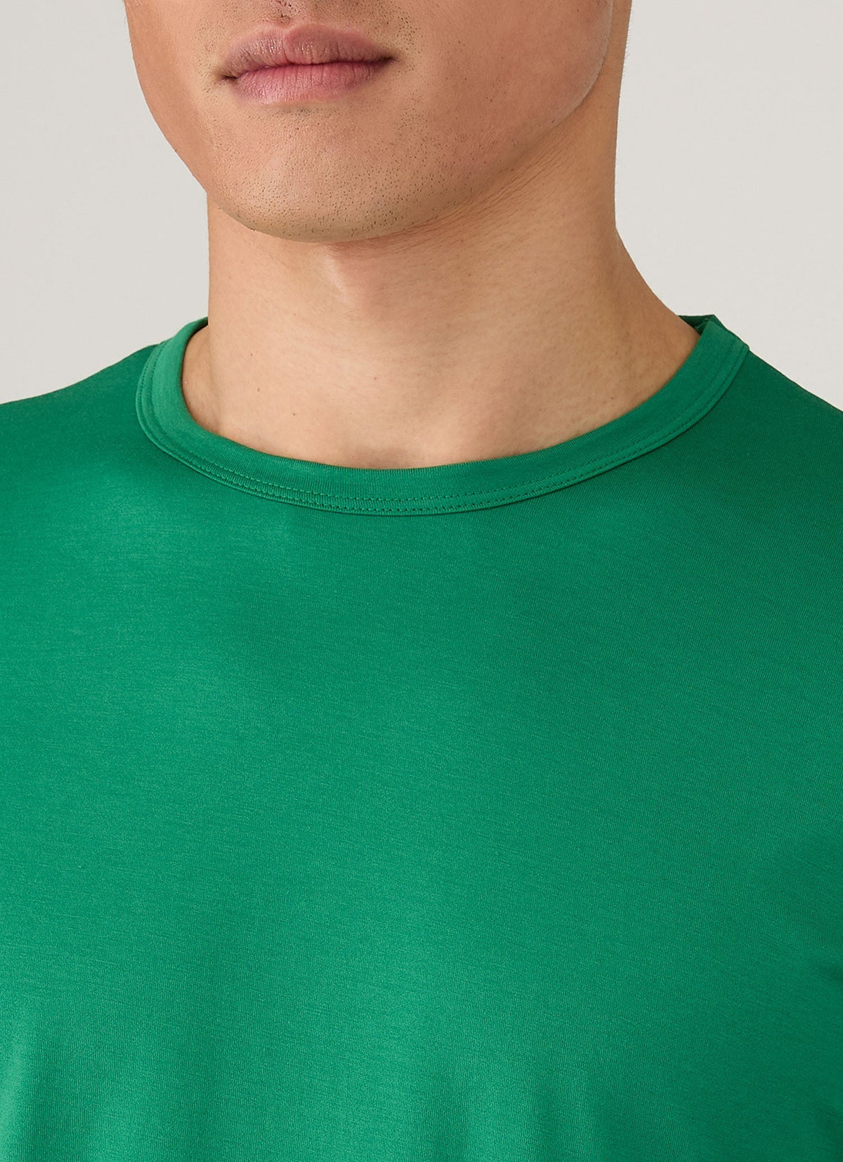 Mens Classic Tshirt In Bright Green Mtsh0001 Gnjc