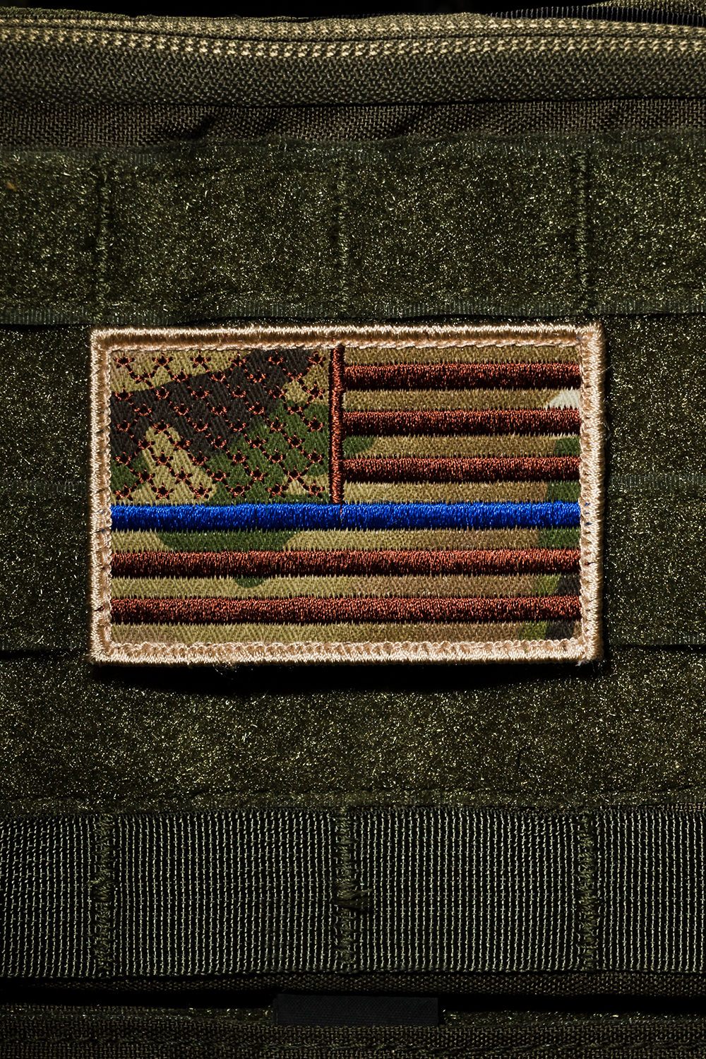 Thin Blue Line - Multicam Patch