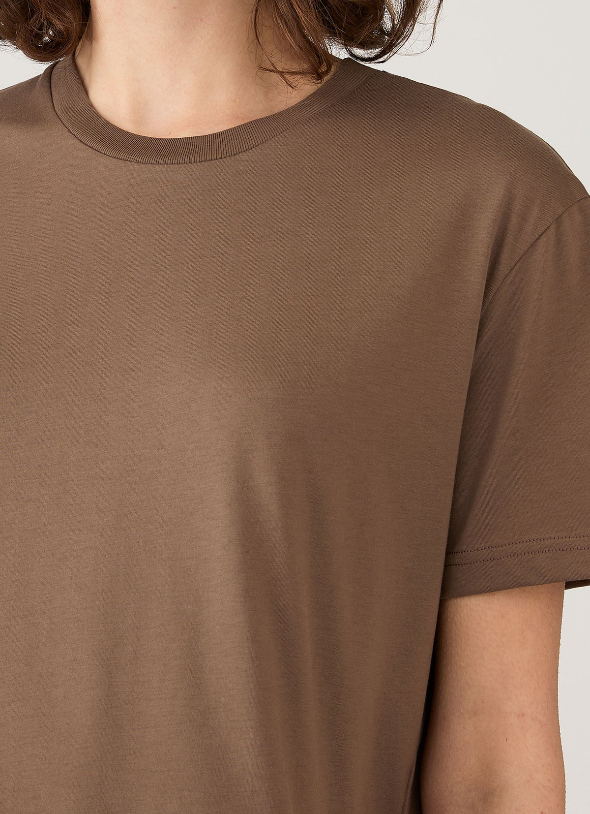 Womens Boy Fit Tshirt In Dark Cedar Wtsh0178 Brgr