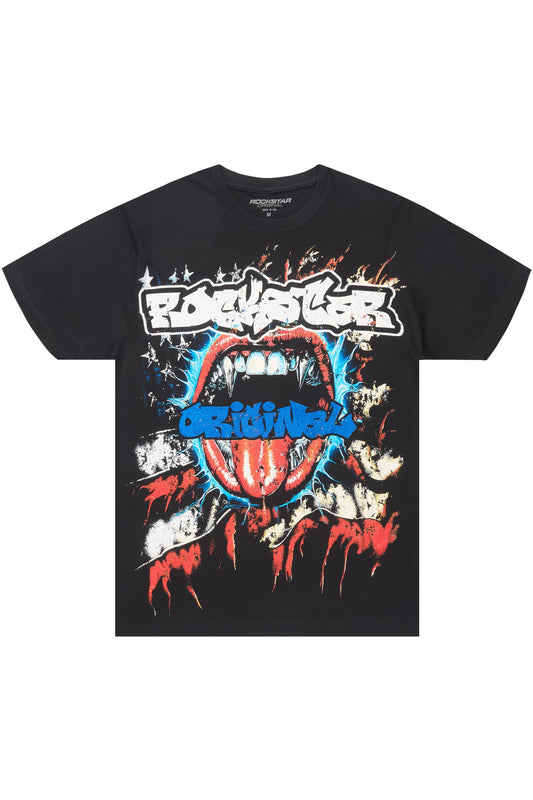 Alicia Black Oversized T-Shirt