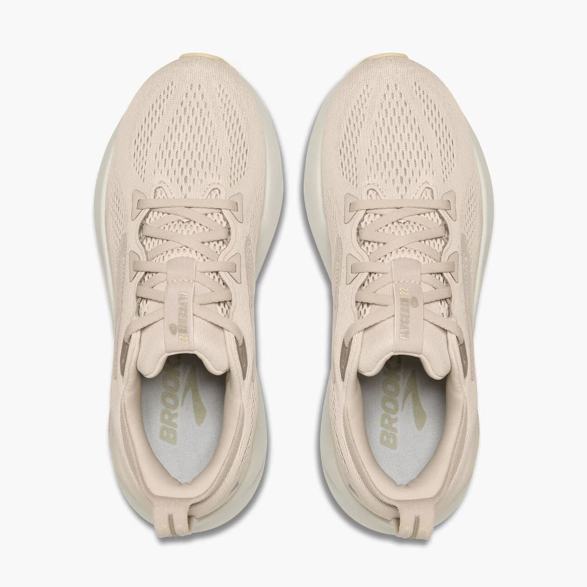 Brooks Women's Glycerin 22 - Almond Peach/London Fog/Almond