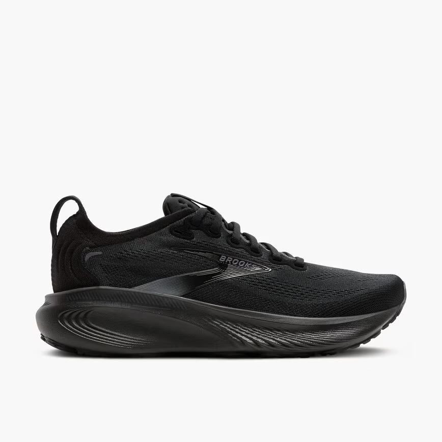 Brooks Women's Adrenaline GTS 25 - Black/Black/Ebony - Extra Wide (2E)