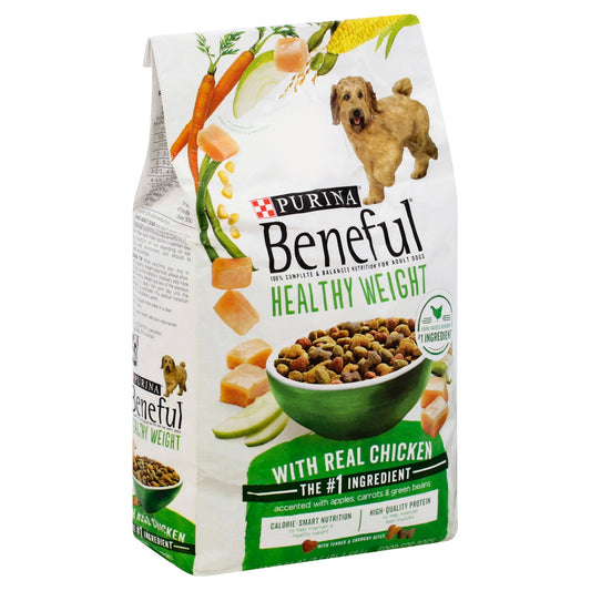 Beneful Healthy Weight Made With Real Meat - 3.5 LB 4 Pack