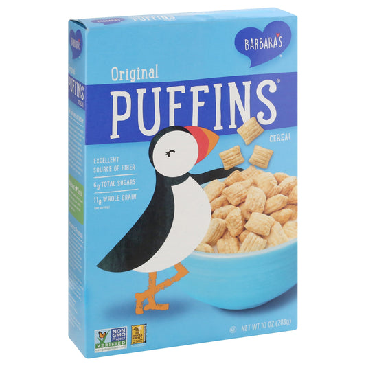 Barbara's Original Puffins Cereal - 10 OZ 12 Pack