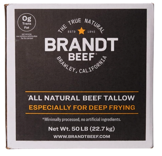 All Natural Pure Beef Tallow - 50 LB 1 Pack