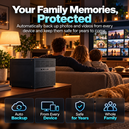6+4 Bay Hybrid NAS Server, Intel 12th Gen 6-Core
