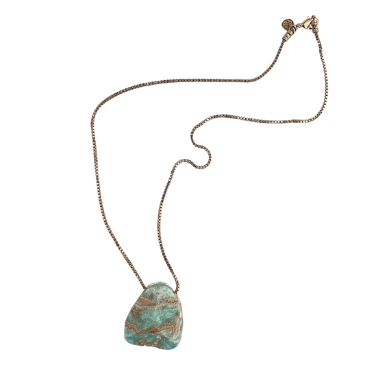 Caribbean Calcite Necklace #279