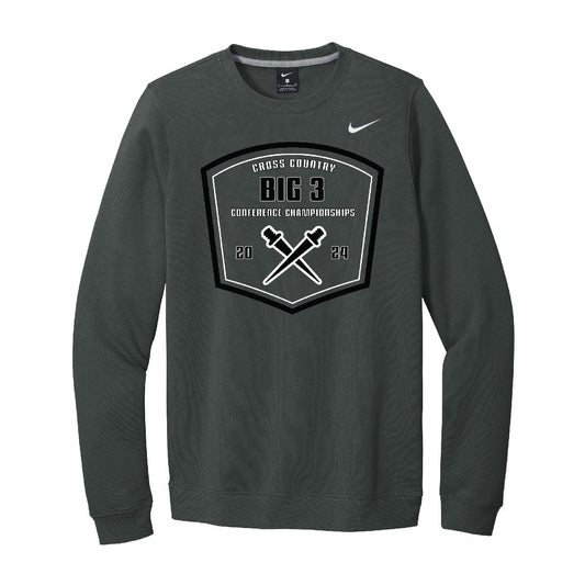 Big 3 Conference XC Championships - Nike Club Fleece Crew - (CJ1614)