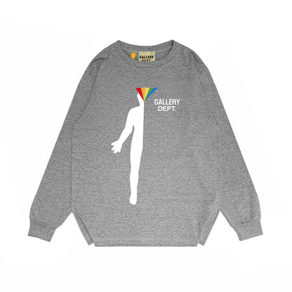 Gallery Dept Long Sleeved Shirt Fashion Brand Long Sleeve Long-Sleeved T-shirt Blouse