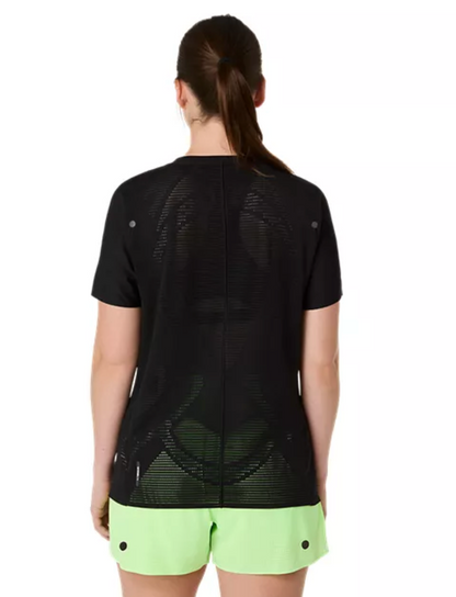 2026 ASICS LA Marathon-ASICS Women's Metarun Short Sleeve Top Black (2012D418) (LA26-03)