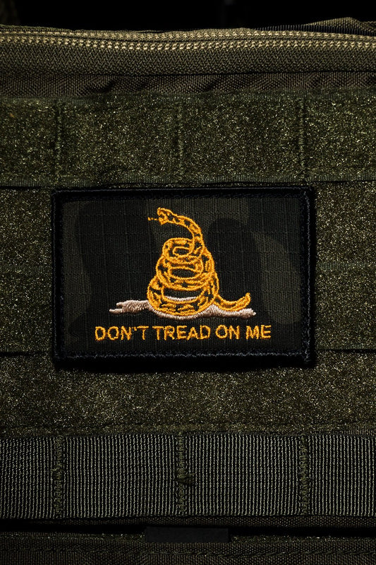 Dark Dont Tread on Me Patch