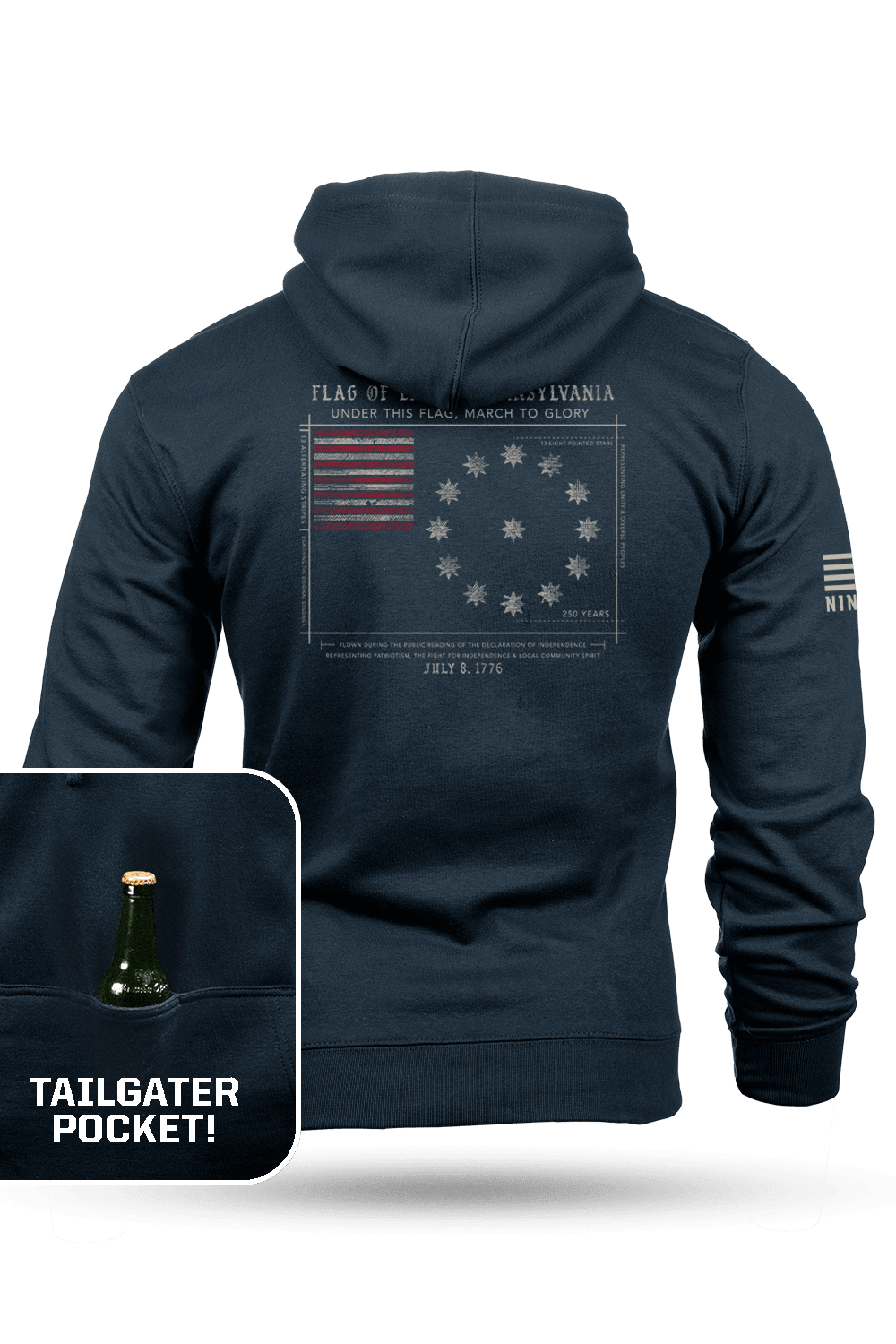 Flag of Easton - Tailgater Hoodie