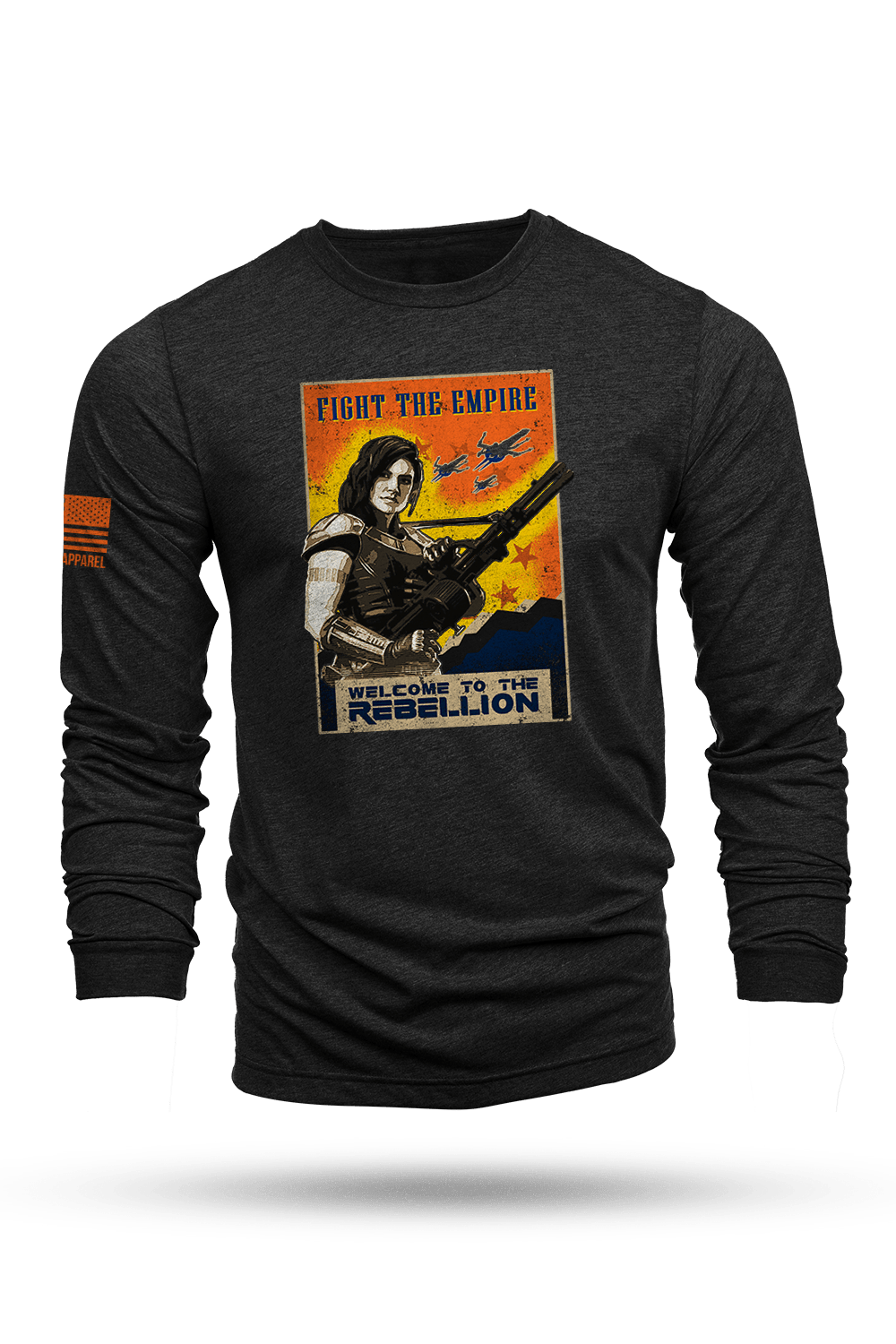 Welcome to the Rebellion - Fight - Long-Sleeve T-Shirt