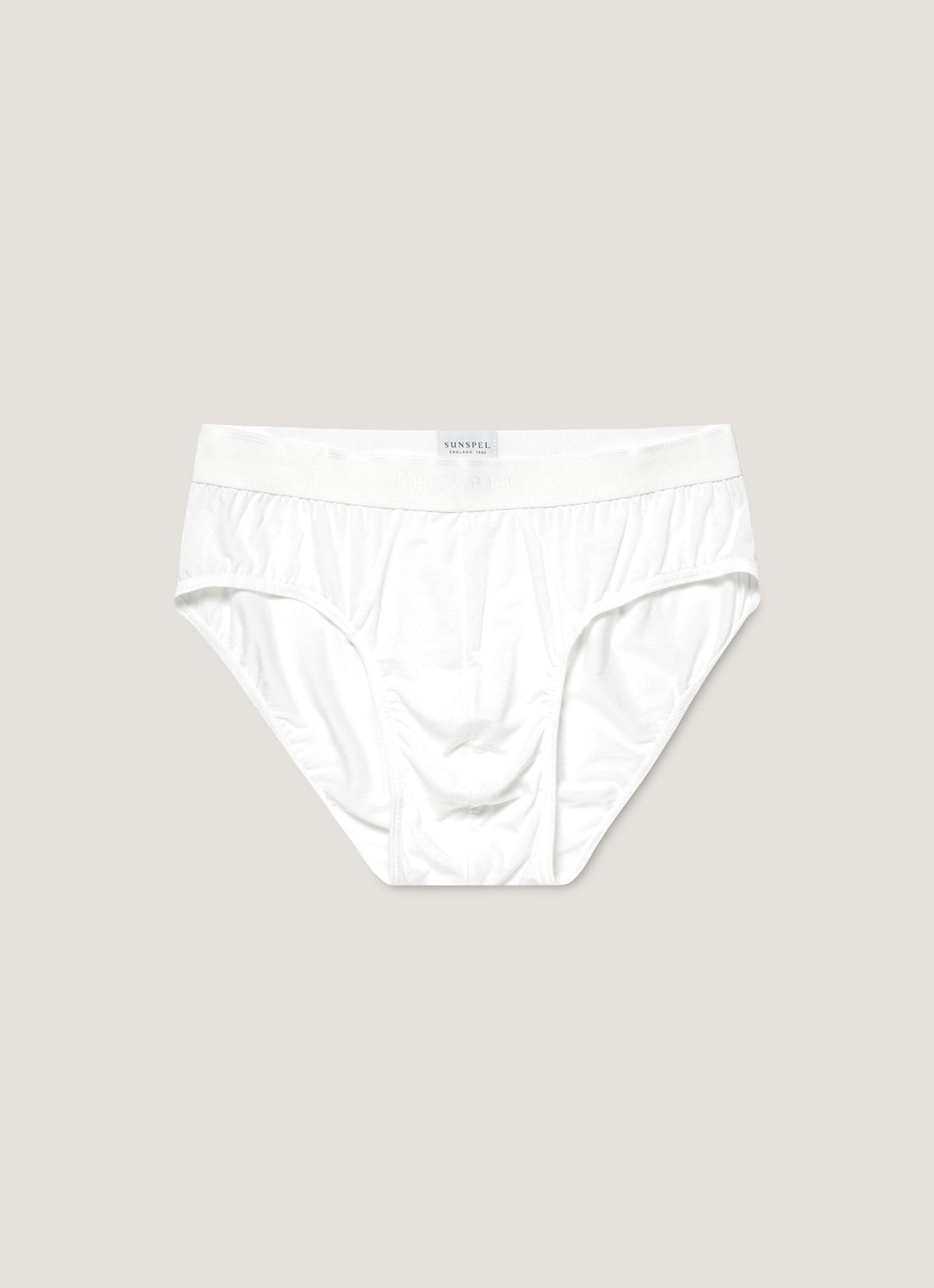 Mens Tencel Briefs In White Mbrf4518 Whaa
