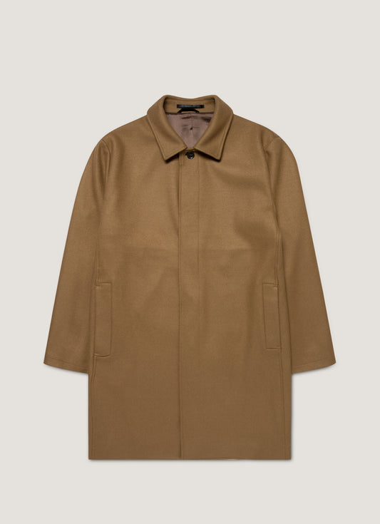Mens Boiled Wool Coat In Mole Mcoa7334 Brgi
