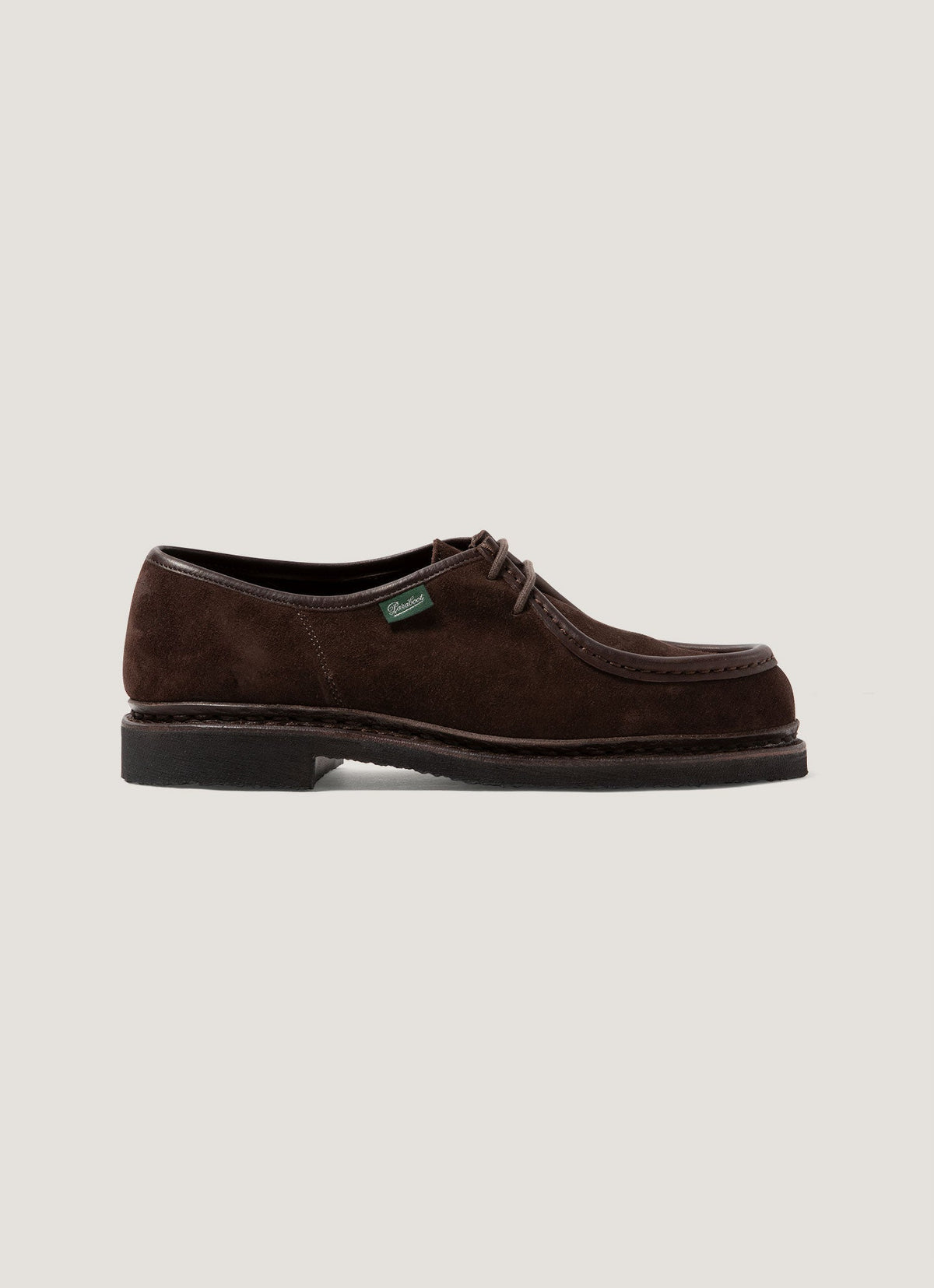 Paraboot Suede Micka Shoe In Brown Mftw9418 Brab