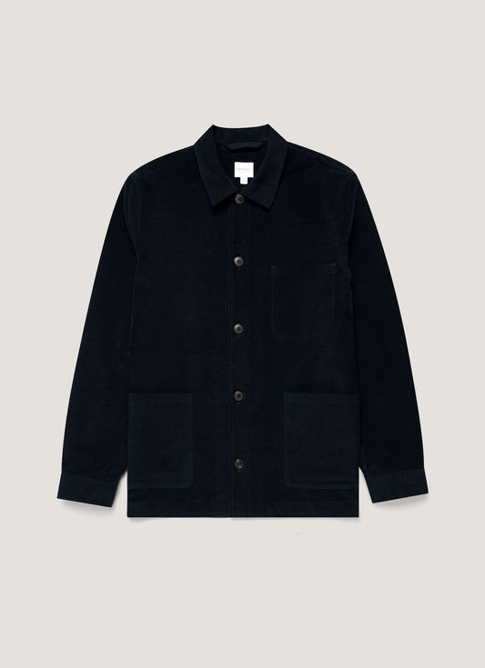 Mens Moleskin Twin Pocket Jacket In Navy Mjac7165 Buaa