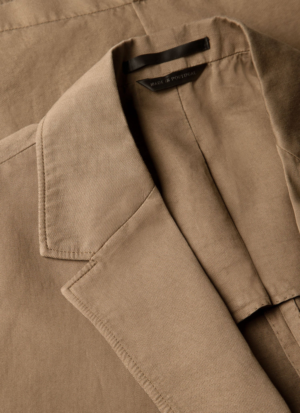 Mens Cotton Linen Blazer In Dark Cedar Mjac7220 Brgr