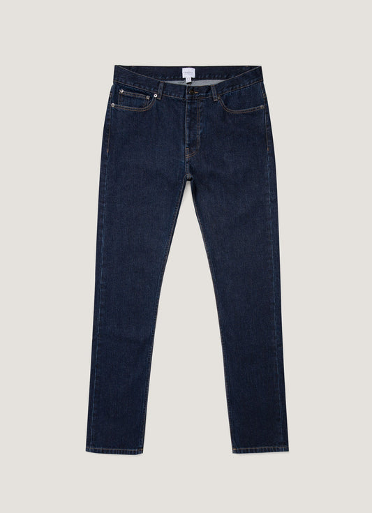 Mens Regular Fit Jean Denim Rinse Wash