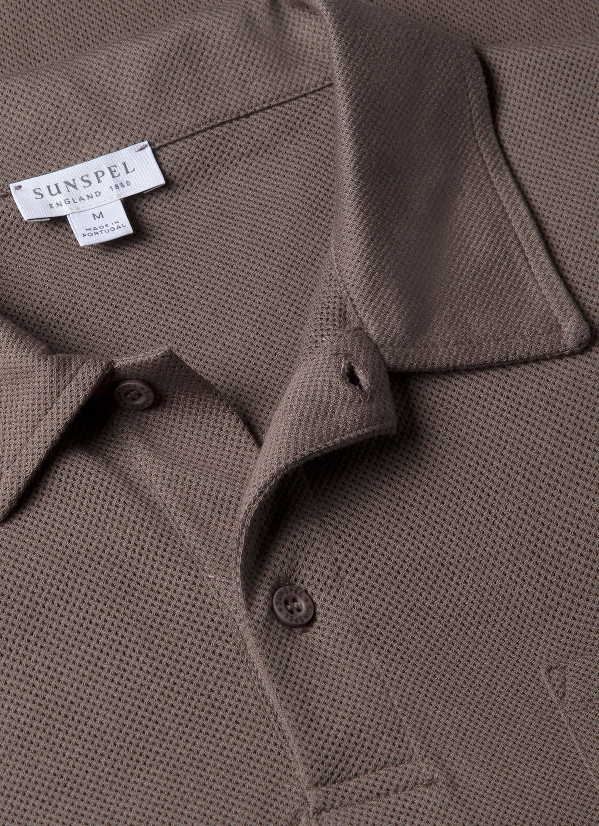 Mens Riviera Polo Shirt In Walnut Mpol1026 Brge