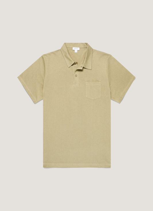 Mens Riviera Polo Shirt In Pistachio Mpol1026 Gnix