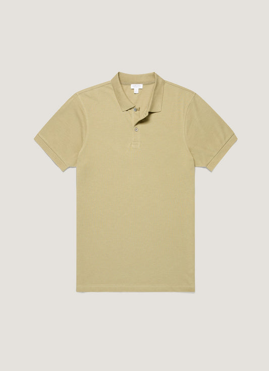 Mens Pique Polo Shirt In Pistachio Mpol1028 Gnix