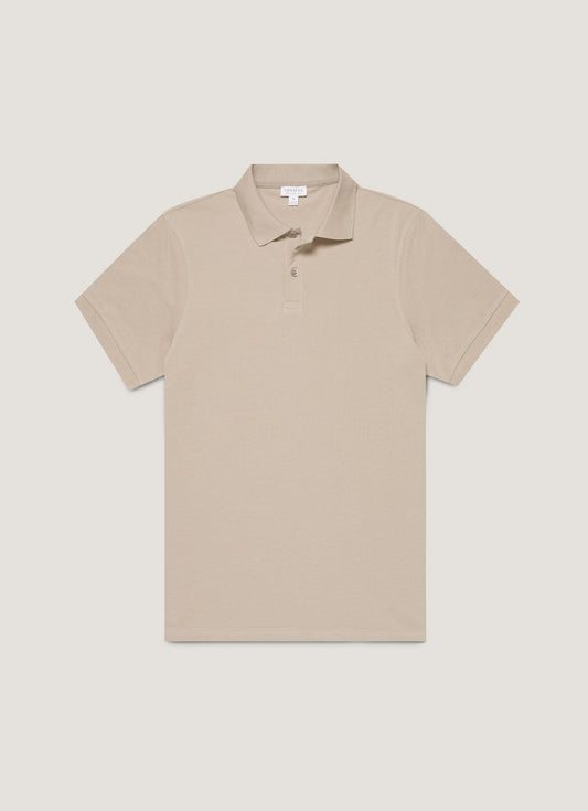 Mens Pique Polo Shirt In Fog Mpol1028 Gyff