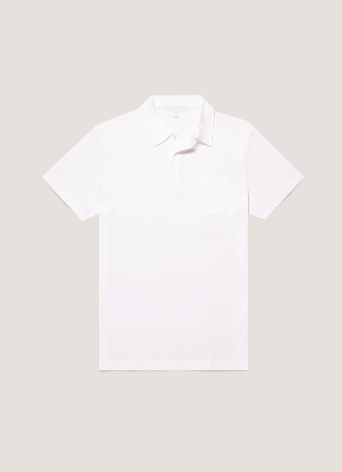 Men S Sea Island Cotton Riviera Polo Shirt In White