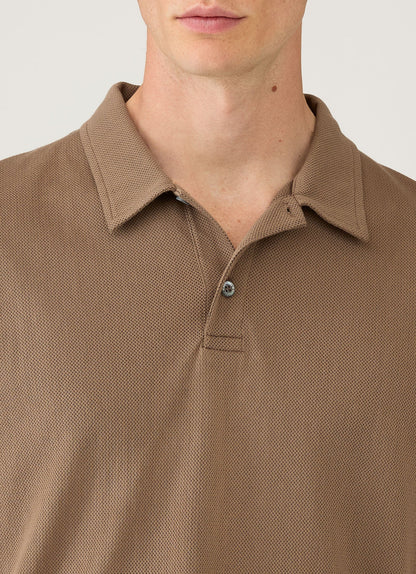 Mens Regular Fit Riviera Polo Shirt In Dark Cedar Mpol1076 Brgr