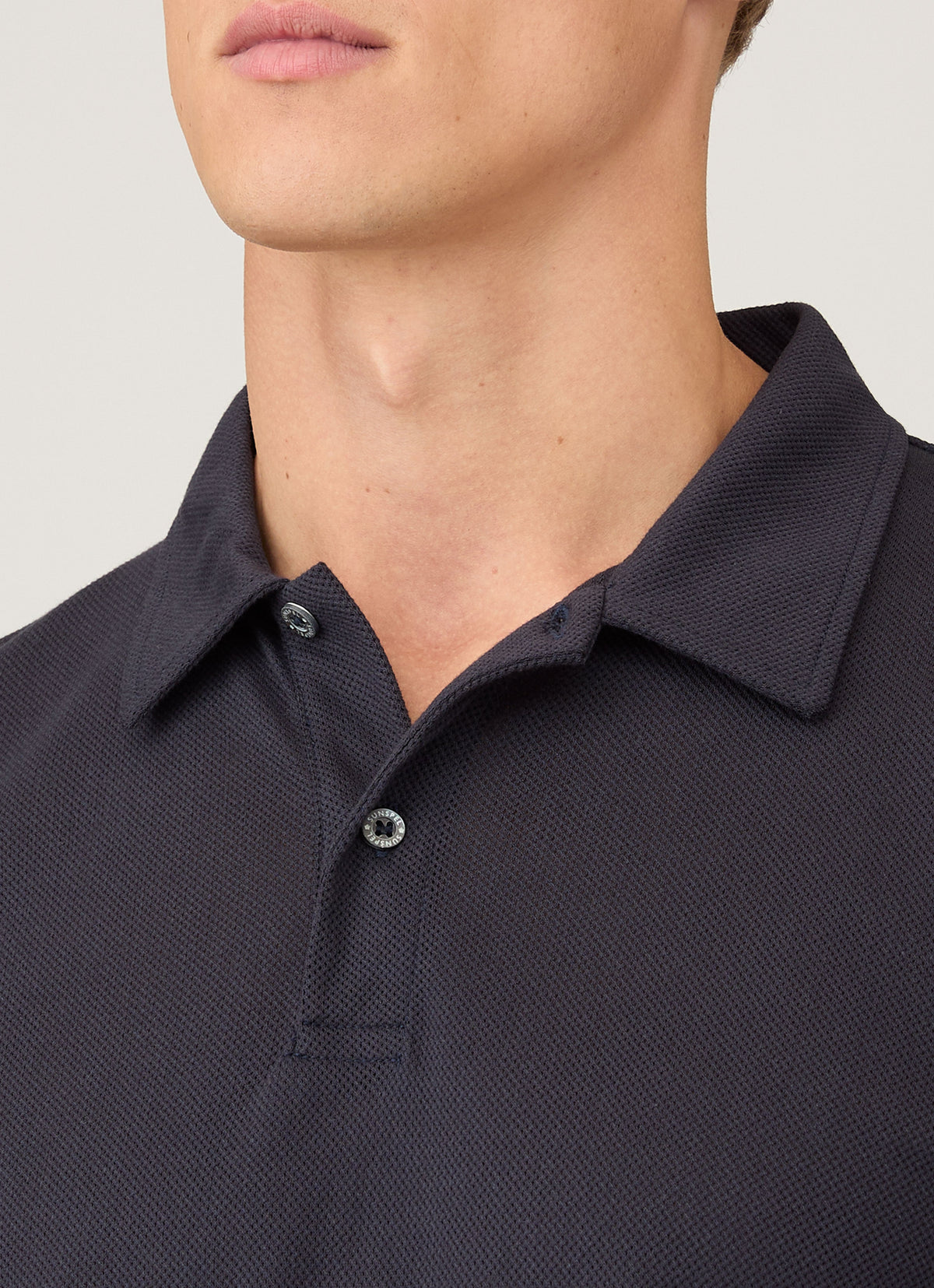 Mens Regular Fit Riviera Polo Shirt In Navy Mpol1076 Buaa