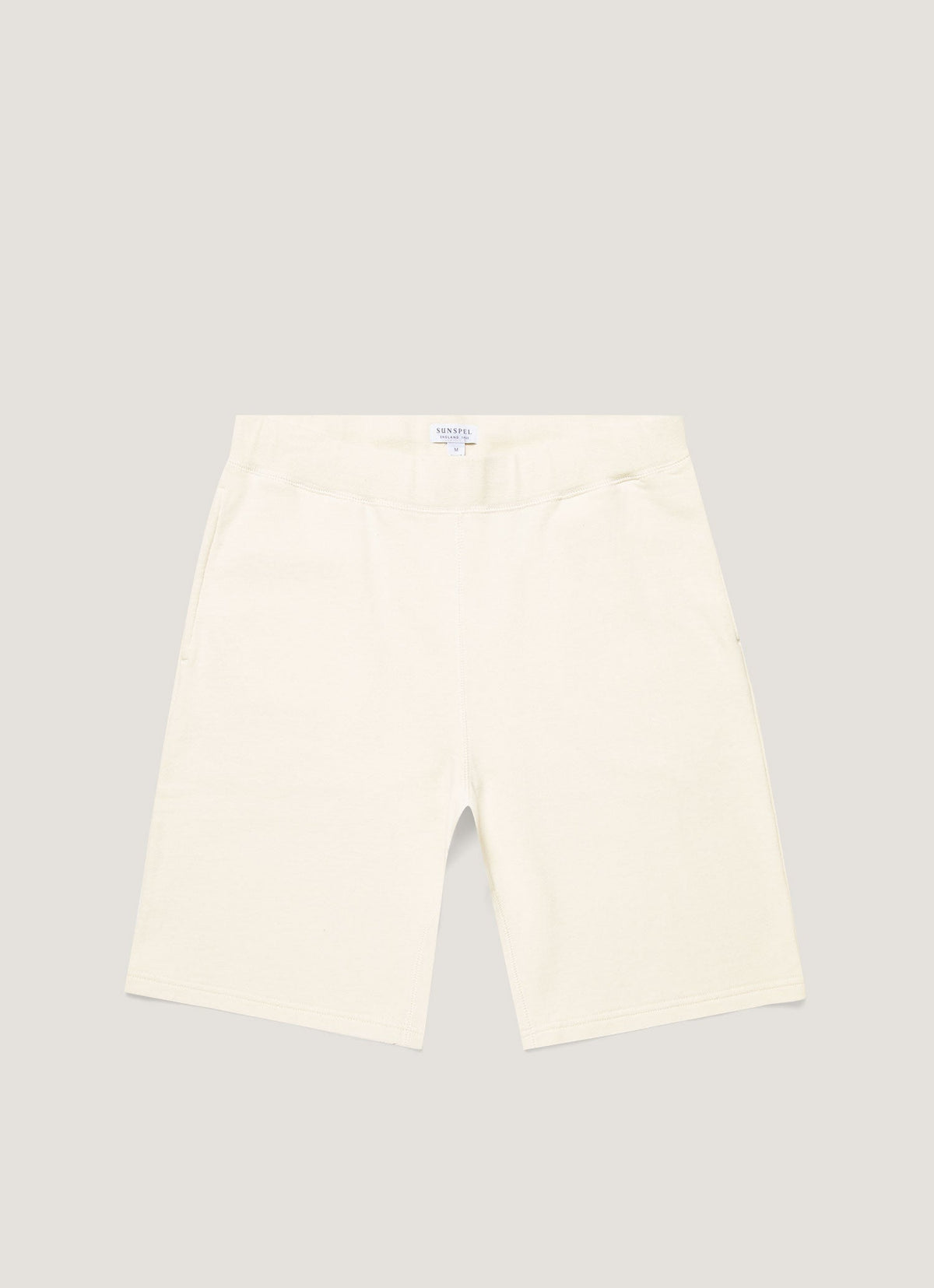 Mens Undyed Loopback Shorts In Undyed Mshr1519U Nuab