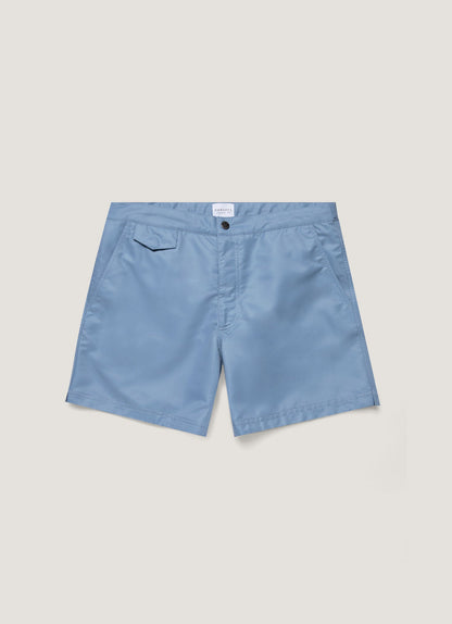 Mens Tailored Swim Shorts In Vintage Blue Mshr3704 Buwb