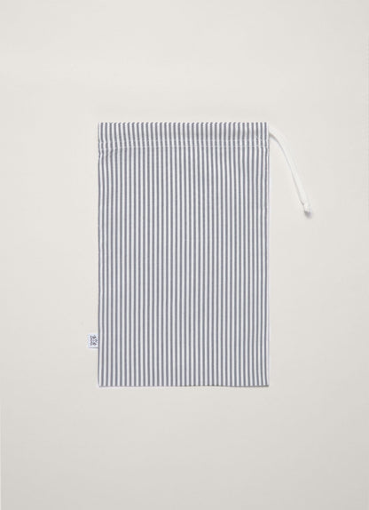 Mens Drawstring Swim Shorts In Navy White Mshr3705S Stnp