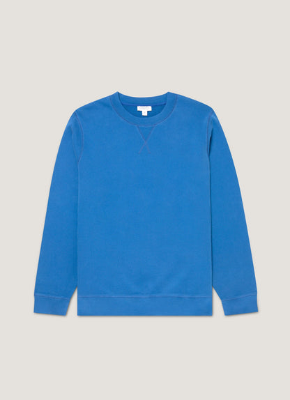 Mens Loopback Sweatshirt In Cobalt Mswe1516 Buwp