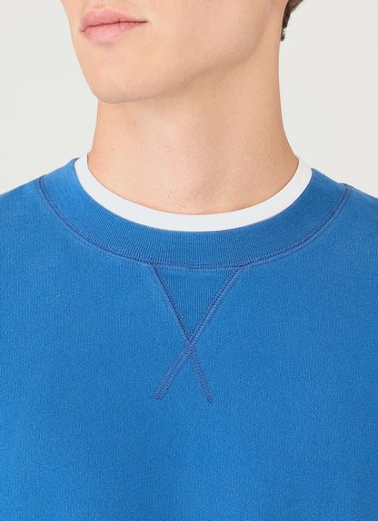 Mens Loopback Sweatshirt In Cobalt Mswe1516 Buwp