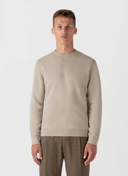 Men's Loopback Sweatshirt in Ash Grey