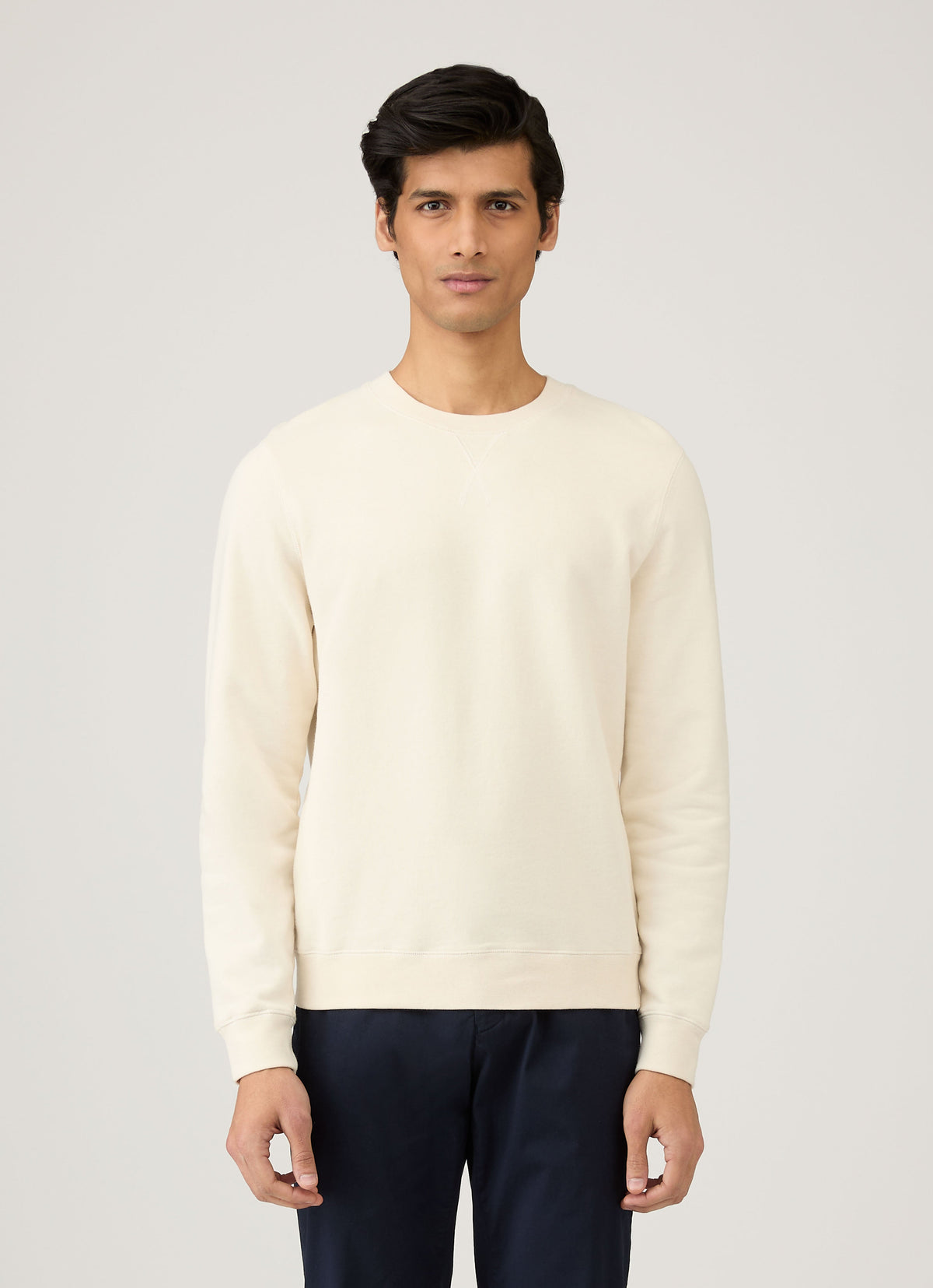 Men's Undyed Loopback Sweatshirt in Undyed