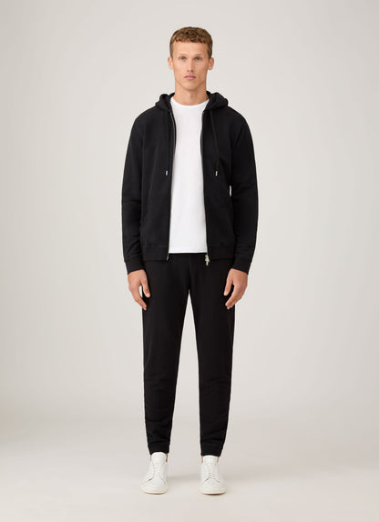 Mens Cotton Loopback Track Pant Black Mtrs1518