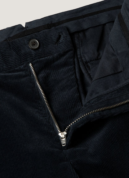 Mens Corduroy Trouser In Navy Mtrs3118 Buaa