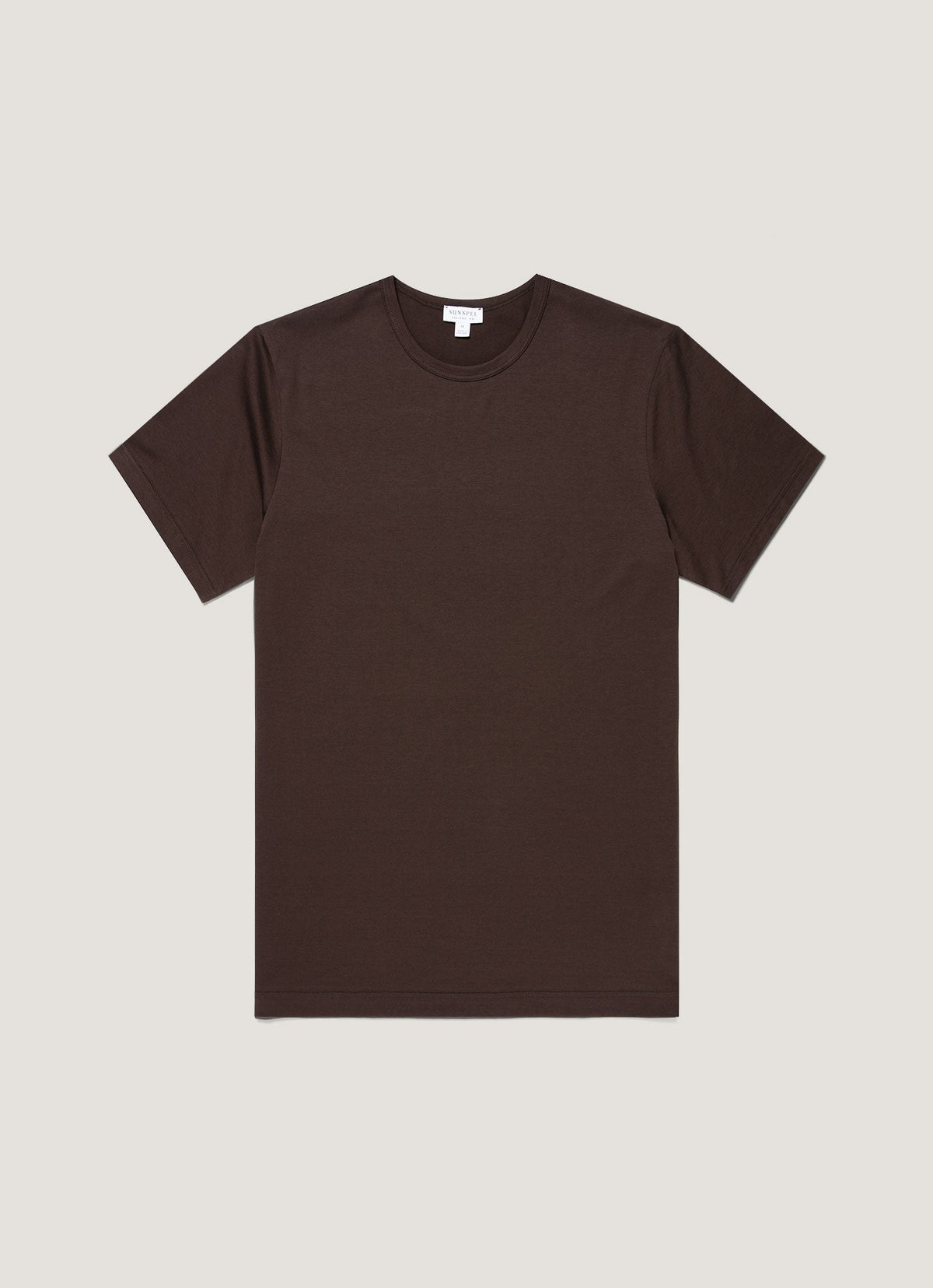 Mens Classic Tshirt In Dark Chocolate Mtsh0001 Brgs